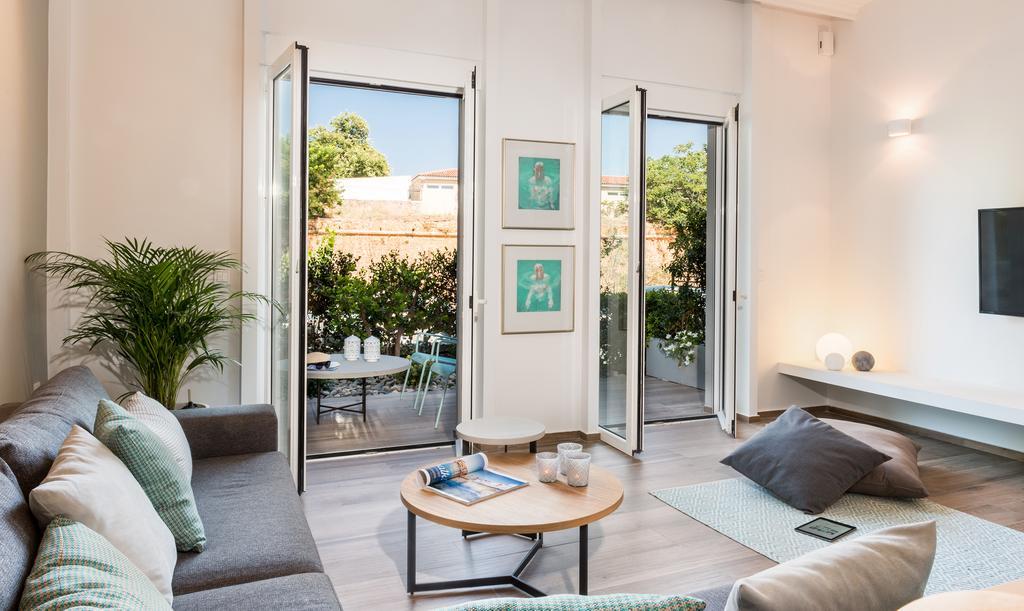 No17 Pireos Street Apartman Hriszí Aktí Haniá Kültér fotó